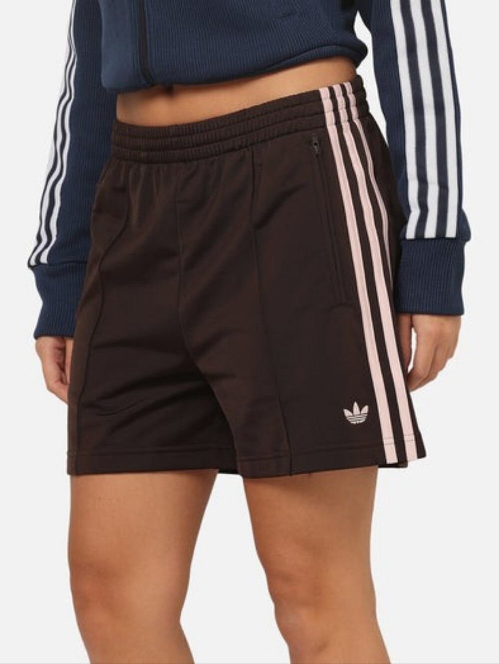 Adidas Originals Firebird Classic Shorts Brown/Pink XS Like New Tennis Workout